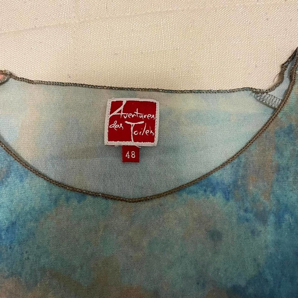 Vintage adventures des toiles mesh graphic long sleeve - Picture 3 of 4